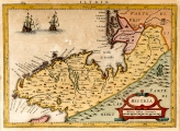 HONDIUS, JODOCUS: MAP OF ISTRIA